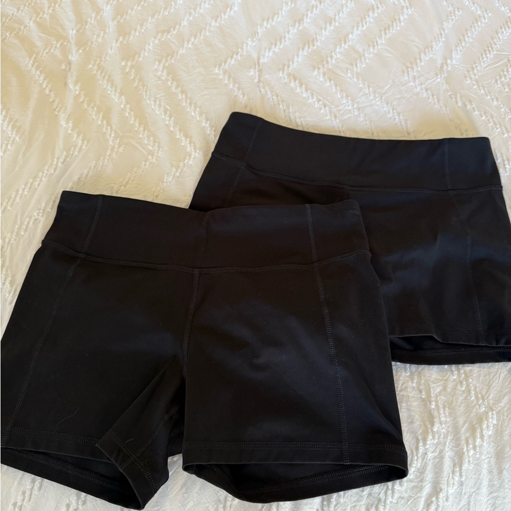 All in Motion Women's Black Bike Shorts
